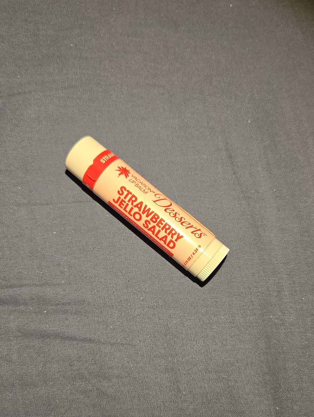 Vacation Desserts Strawberry Jello Salad Lip Balm